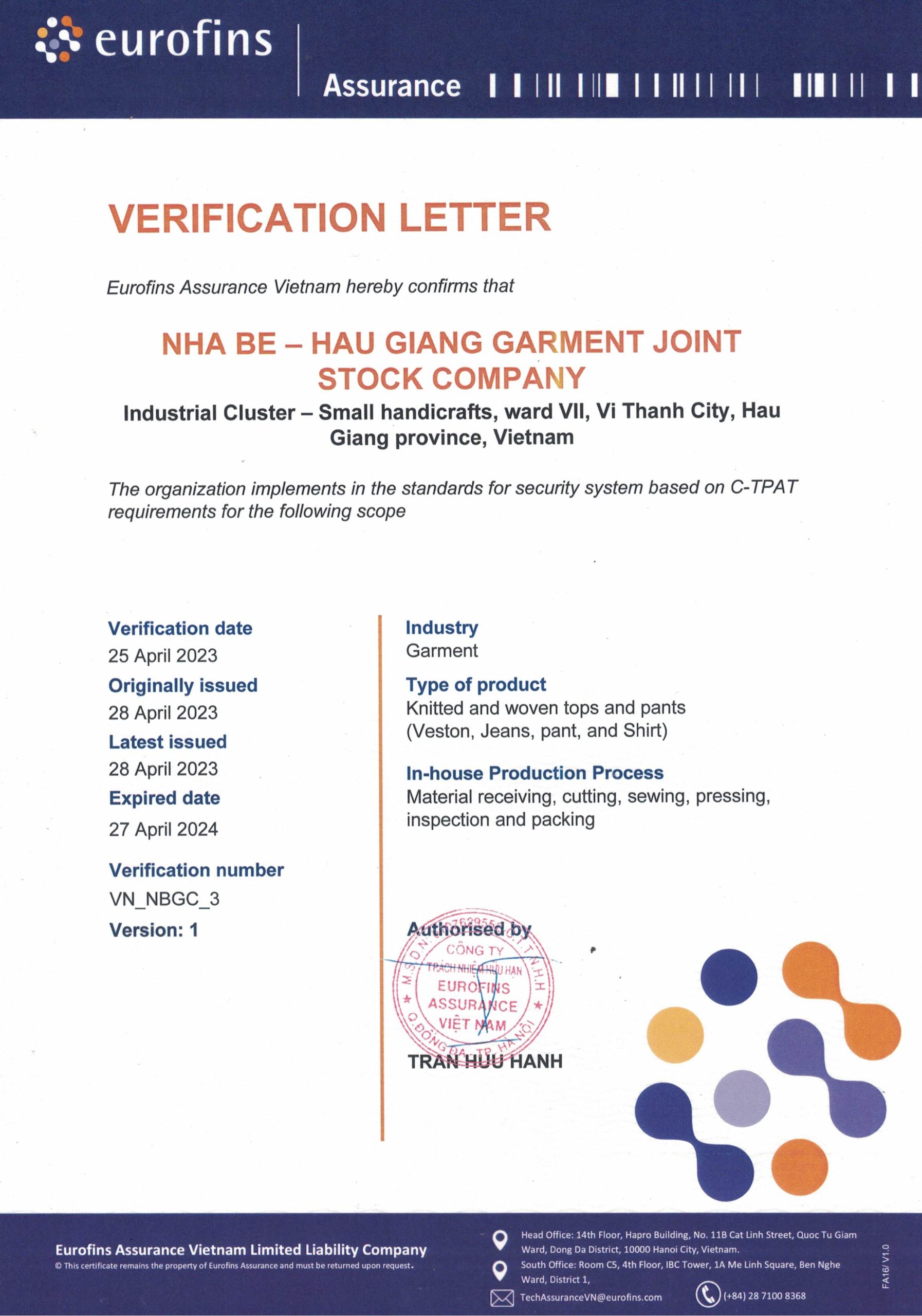 Nha Be Corporation